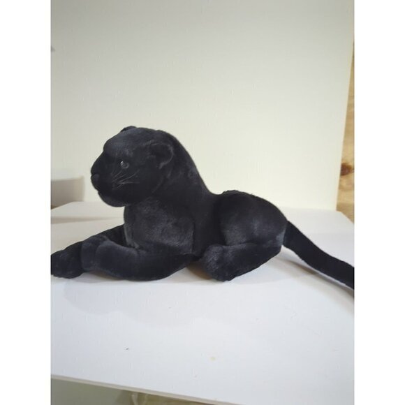 Plush black panther toy - Picture 3 of 5